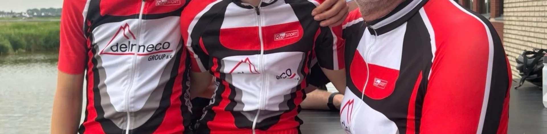 Sponsering Delmeco Ride for the roses. Jong en Oud doet mee